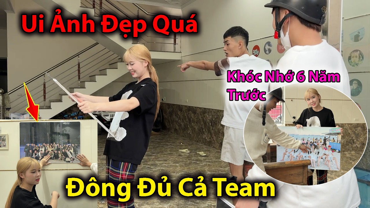 Chanh chanh Suýt Bật Khóc Nhớ Lại Kỉ Niệm 6 Năm Về Trước Và Hiện Tại Đông Đủ AE Team Hoàng Em...!