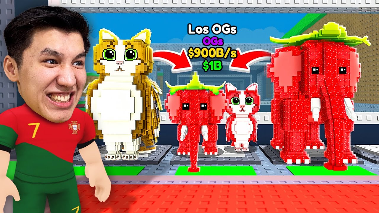 Мен Брейнроттарды Бір-Біріне Қоса Аламын! Укради Брейнрот Роблокс