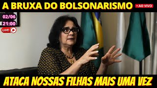 🔴 21h Bruxa Damares coloca vida de meninas em risco com nova lei