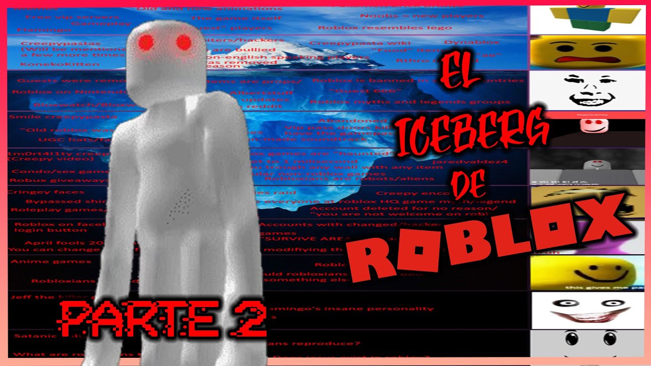 El MISTERIOSO iceberg de roblox [PARTE 2]