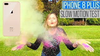 iPhone 8 Plus 📱 Slow Motion 💨 Test PL 240 FPS 1080p [ENG subs]