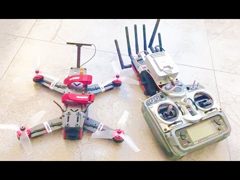 Budget HD-video Race Quad