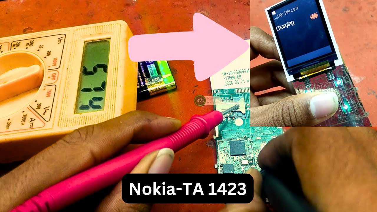 nokia 105 TA1423 logo power off solution