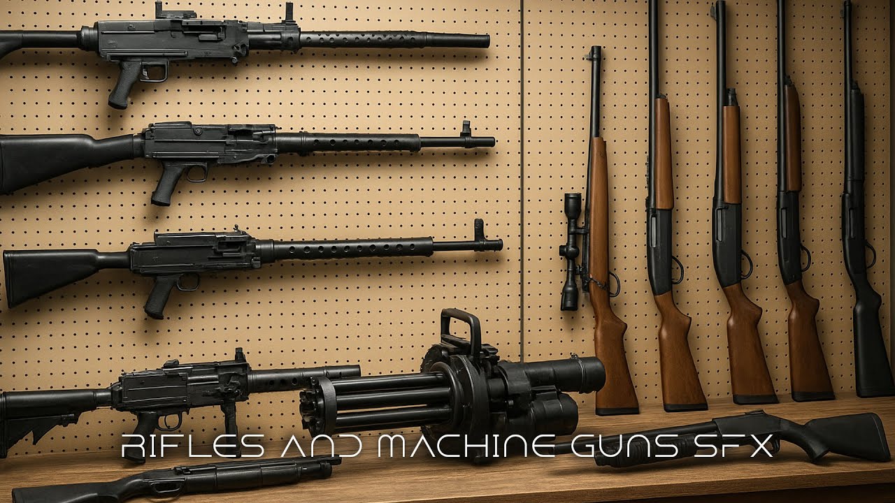 Rifles And Machine Guns SFX - Hunting Rifle - YouTube