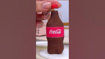 Amazing Miniature Coca Cola Cake Design #yumupminiature