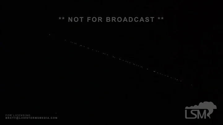 08-20-2022 Lake Stevens, WA - 53 New Starlink Satellites Passage