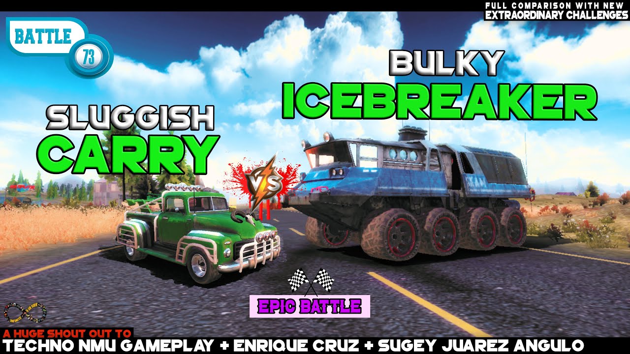 OFF THE ROAD CARRY Vs ICEBREAKER | INFINITE OPEN WORLD DRIVING OTR ...