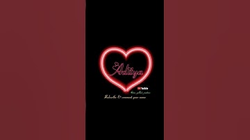 Aditya name status Aditya name video #aditya #shorts   #namevideo #nameart #status #statusvideo