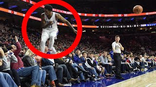 Best of NBA Players Diving into Crowd