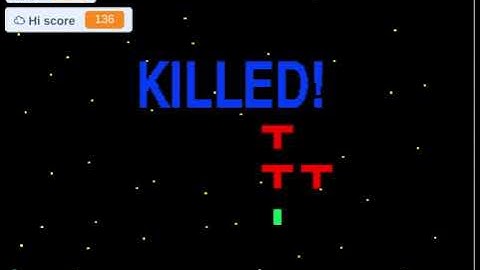 Space Invader Scratch