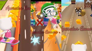 Angela's Cat Chases Weasel Using Skateboard | Viral Videos | Fun Videos | Tom Gold Run screenshot 5