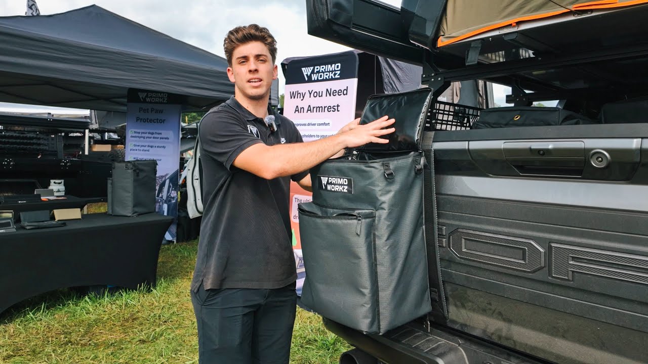 Tailgate Bag by Primo Workz - Overland Expo East '24 - YouTube