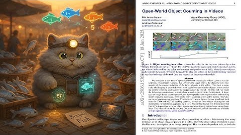 Open-World Object Counting in Videos (Paper Walkthrough)