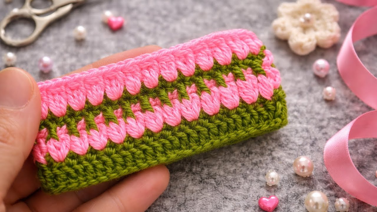 A new crochet pattern. A new crochet pattern.