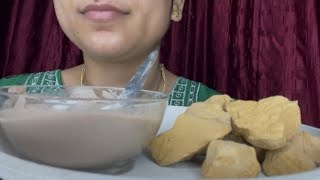 New Video Den Clay Eating With Red Shale Stone Paste Yummy Hina Asmr Hina Entertainment Vlogs