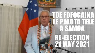 Faasilsila a le Afioga i le Ao mamalu o le Malo, Tuimalealiifano Vaaletoa Sualauvi II (04/05/2021)