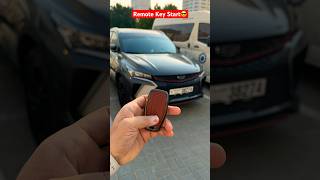 How To Start Geely Coolray With Remote Key