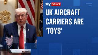 Trump Dismisses Uk Aircraft Carriers As Toys As Iran War Enters Fourth Week