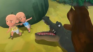 Full Movie Upin &amp; Ipin Musim 16 - Di Kejar Buaya Di Hutan Larangan | Upin Ipin Terbaru 2023