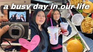 a BUSY day in our life *trying new drinks + shopping*