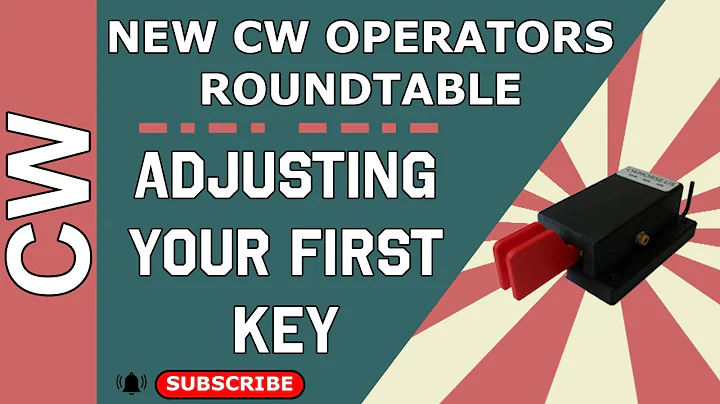 How to Adjust Your First CW Key - New CW Operators Roundtable #cw