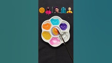 Guess the mixed color of Squid Game 2 (part 11) #squidgame #squidgame2 #satisfying #asmr