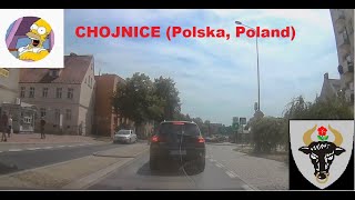 Jazdo do i przez miasto  CHOJNICE / Driving to &amp; through CHOJNICE (Poland) Timelapse 3x