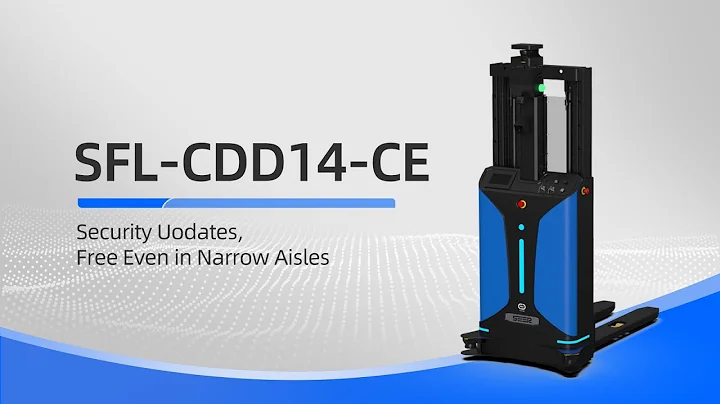 Laser SLAM Small Stacker Autonomous Forklift  SFL-CDD14
