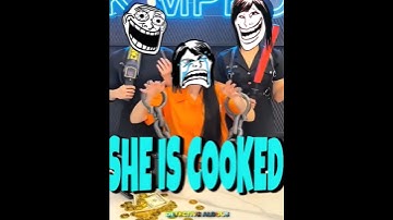 She is cooked 💀....