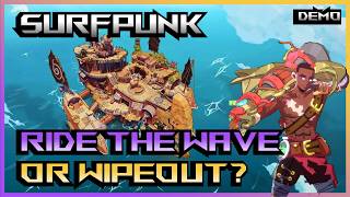Surfpunk Gameplay - First Impression of This Co-op Roguelite Surf 'n Slash
