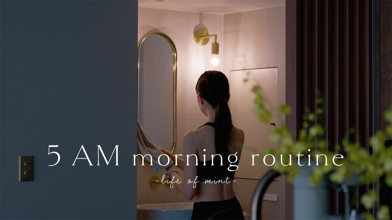 Утренняя рутина, начинающаяся в 5 утра / Привычки, которые я начал менять в себе