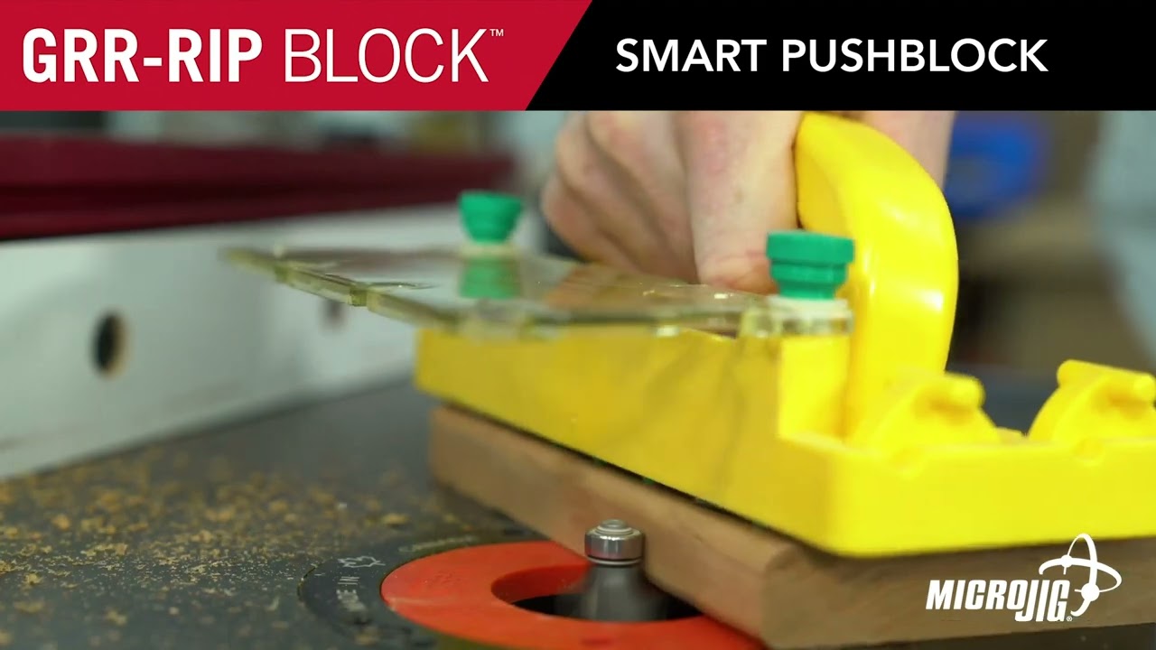 Smart Pushblock: GRR-RIP BLOCK by MICROJIG