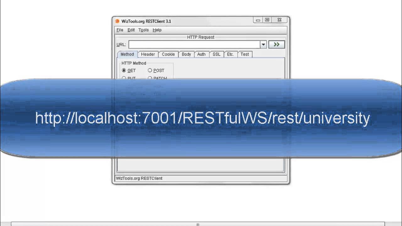 Web services part 7 how to test restful web services hands on using