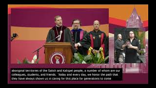 University of Montana Spring Commencement 2024 Morning