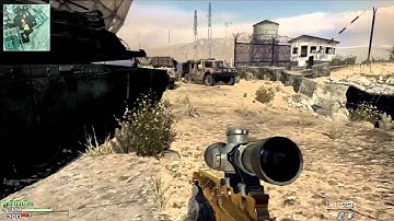First Time Quickscoping on MW3