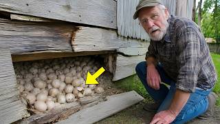 Man Thought He Found Chicken Eggs Inside His Barn Wall, Then They Started Hatching