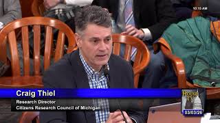 Appropriations: Subcommittee on School Aid and Department of Education - 3/3/2026