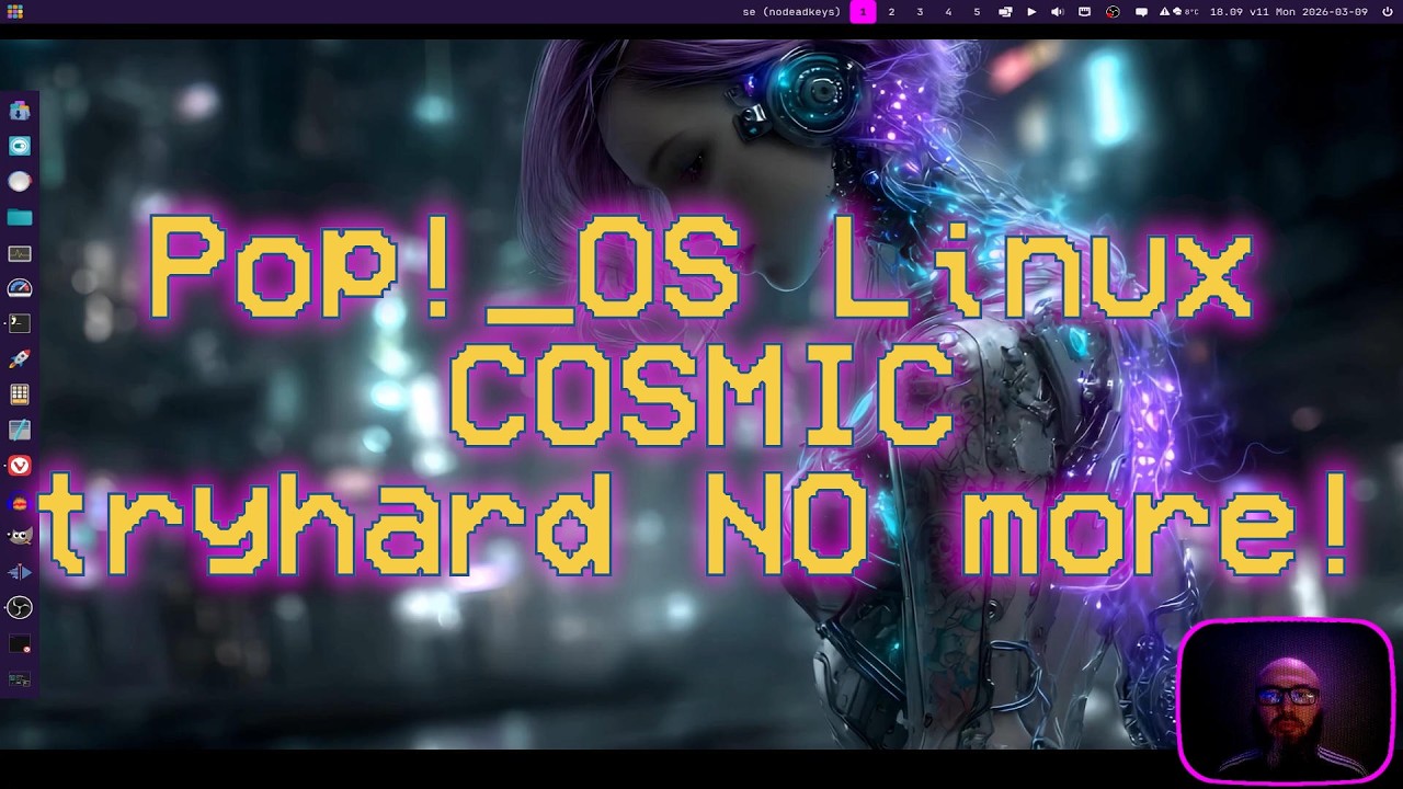 Pop OS Linux COSMIC tryhard no more! #foss #gnu #linux #popos #ubuntu # ...