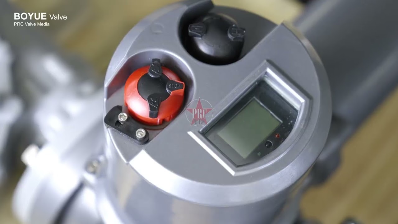 Multi turn intelligent integrated electric actuator - Boyue # Valve # Manufacturing # Valve