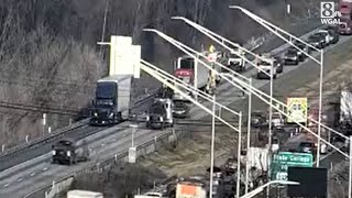 Multi-vehicle crash on I-283 in Dauphin County