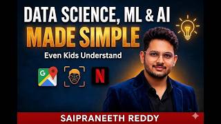 AI, ML &amp; Data Science Made Simple with Real Examples | No Coding | So You Can Explain It to Anyone