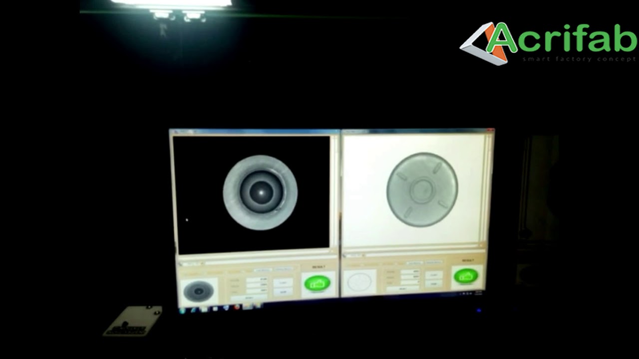 Rubber Stopper Advance Inspection System By Acrifab Pvt Ltd.