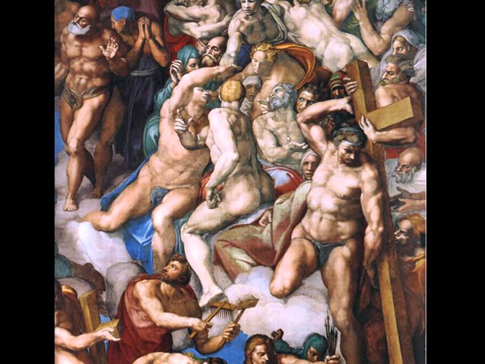 Судный день картина микеланджело