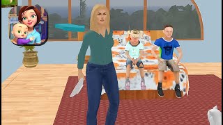 행복한 가족 엄마 이야기: 가상 엄마 시뮬레이터 - 게임 플레이 연습 #4 screenshot 2