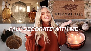 FALL DECORATE WITH ME 2022! 🍂 Cozy Vibes Home Decor \& Tour