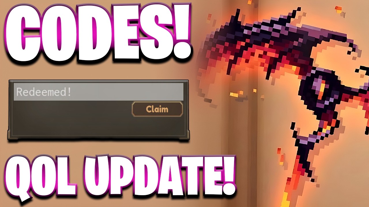 *UI REVAMP* NEW ALL WORKING QOL UPDATE CODES FOR PIXEL BLADE! ROBLOX PIXEL BLADE CODES