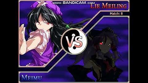 Touhou Gensokyo Reloaded Arcade Lie Meiling