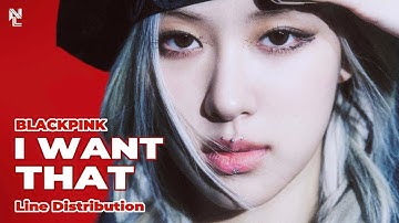[REQUEST] How Would BLACKPINK sing “I WANT THAT” by (G)I-DLE (Line Distribution)