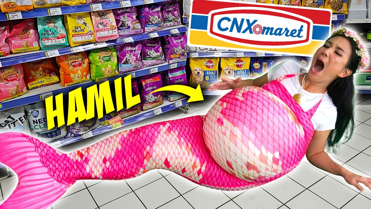 PUTRI DUYUNG HAMIL MELAHIRKAN DI MINIMARKET !