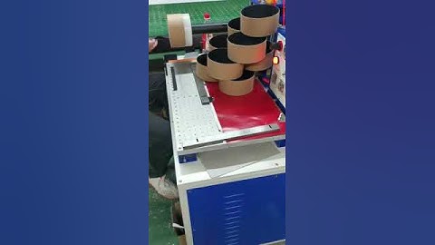 Rigid Round paper box wet glue labeling machine clothes labels paper tube sticking machine